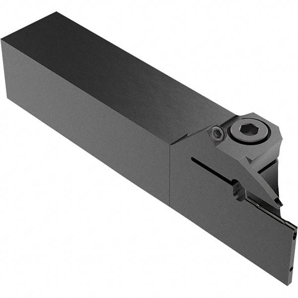Seco - CFS, External, Left Hand, 16.5mm Max Depth of Cut, 2mm Max Groove Width, Indexable Grooving Tool Holder - LC.. 1902.. Insert Compatibility, 20mm Shank Height, 20mm Shank Width, 102mm OAL, Through Coolant - Eagle Tool & Supply