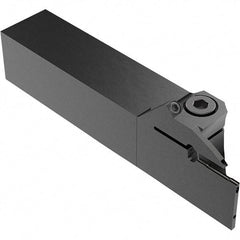 Seco - CFS, External, Left Hand, 16.5mm Max Depth of Cut, 2mm Max Groove Width, Indexable Grooving Tool Holder - LC.. 1902.. Insert Compatibility, 20mm Shank Height, 20mm Shank Width, 102mm OAL, Through Coolant - Eagle Tool & Supply