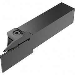Seco - CFZ, External, Right Hand, 26mm Max Depth of Cut, 2mm Max Groove Width, Indexable Grooving Tool Holder - LC.. 2802.. Insert Compatibility, 25mm Shank Height, 25mm Shank Width, 136mm OAL, Through Coolant - Eagle Tool & Supply