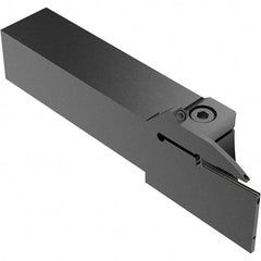 Seco - CFZ, External, Left Hand, 26mm Max Depth of Cut, 2mm Max Groove Width, Indexable Grooving Tool Holder - LC.. 2802.. Insert Compatibility, 25mm Shank Height, 25mm Shank Width, 136mm OAL, Through Coolant - Eagle Tool & Supply