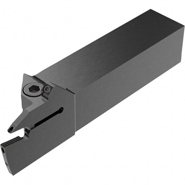 Seco - CFM, External, Right Hand, 21.5mm Max Depth of Cut, 4mm Max Groove Width, Indexable Grooving Tool Holder - LC.. 1604.. Insert Compatibility, 25mm Shank Height, 25mm Shank Width, 129.5mm OAL, Through Coolant - Eagle Tool & Supply