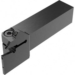 Seco - CFI, External, Right Hand, 10.5mm Max Depth of Cut, 3mm Max Groove Width, Indexable Grooving Tool Holder - LC.. 1603.. Insert Compatibility, 20mm Shank Height, 20mm Shank Width, 97mm OAL, Through Coolant - Eagle Tool & Supply