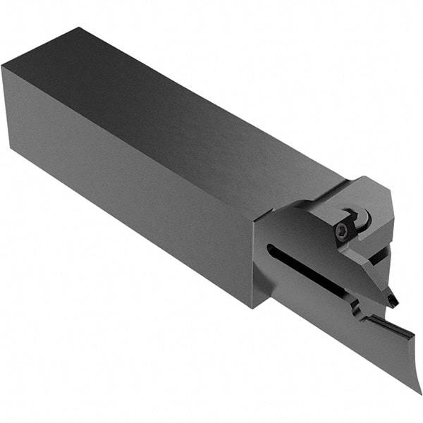 Seco - CFO, External, Left Hand, 31.5mm Max Depth of Cut, 70 to 100mm Groove Width, Indexable Grooving Tool Holder - LC.. 1605.. Insert Compatibility, 25mm Shank Height, 25mm Shank Width, 143mm OAL, Through Coolant - Eagle Tool & Supply