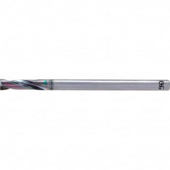 OSG - 8mm 0° Solid Carbide Screw Machine Drill Bit - Eagle Tool & Supply