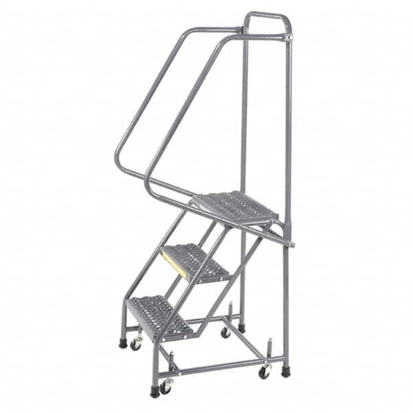 Ballymore - Rolling & Wall Mounted Ladders & Platforms Type: Stairway Slope Ladder Style: 50 Degree Incline - Eagle Tool & Supply