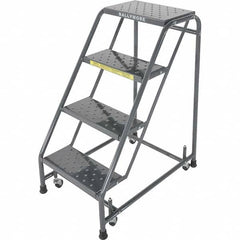 Ballymore - Rolling & Wall Mounted Ladders & Platforms Type: Stairway Slope Ladder Style: 50 Degree Incline - Eagle Tool & Supply
