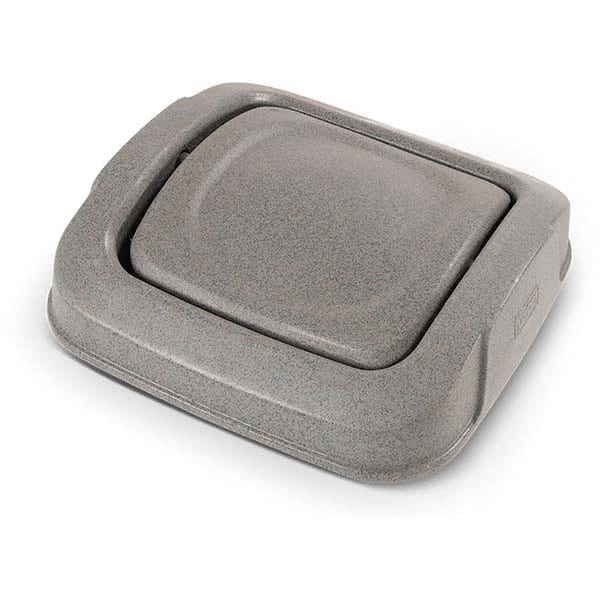 Toter - Trash Can & Recycling Container Lids Lid Shape: Square Container Shape: Square - Eagle Tool & Supply