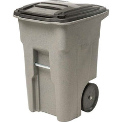 Toter - Trash Cans & Recycling Containers Type: Trash Can Container Shape: Rectangle - Eagle Tool & Supply