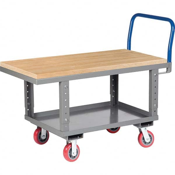 Little Giant - Bar, Panel & Platform Trucks Type: Raised Deck Platform Truck Load Capacity (Lb.): 2,000 - Eagle Tool & Supply