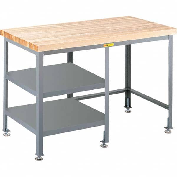 Little Giant - Stationary Work Benches, Tables Type: Work Bench Top Material: Butcher Block Maple - Eagle Tool & Supply