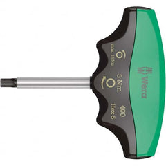 Wera - Torque Limiting Screwdrivers Type: T-Handle Torque Wrench Minimum Torque (Nm): 5.00 - Eagle Tool & Supply