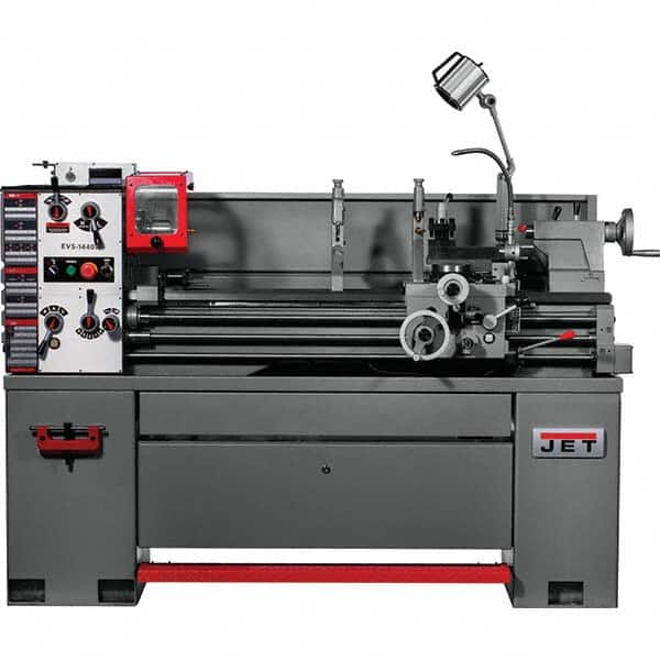 Jet - Bench, Engine & Toolroom Lathes Machine Type: Bench Lathe Spindle Speed Control: Electronic Variable Speed - Eagle Tool & Supply