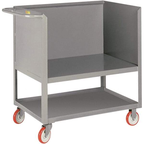 Little Giant - 1,200 Lb Capacity, 1 Shelf, Platform Truck - 36" Long x 24" Wide x 40" High - Eagle Tool & Supply
