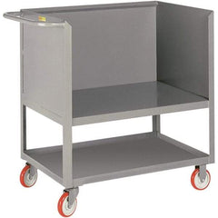 Little Giant - 1,200 Lb Capacity, 1 Shelf, Platform Truck - 48" Long x 24" Wide x 40" High - Eagle Tool & Supply