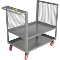 Little Giant - 1,200 Lb Capacity, 2 Shelf, Shelf Truck - 32" Long x 18" Wide x 40" High - Eagle Tool & Supply