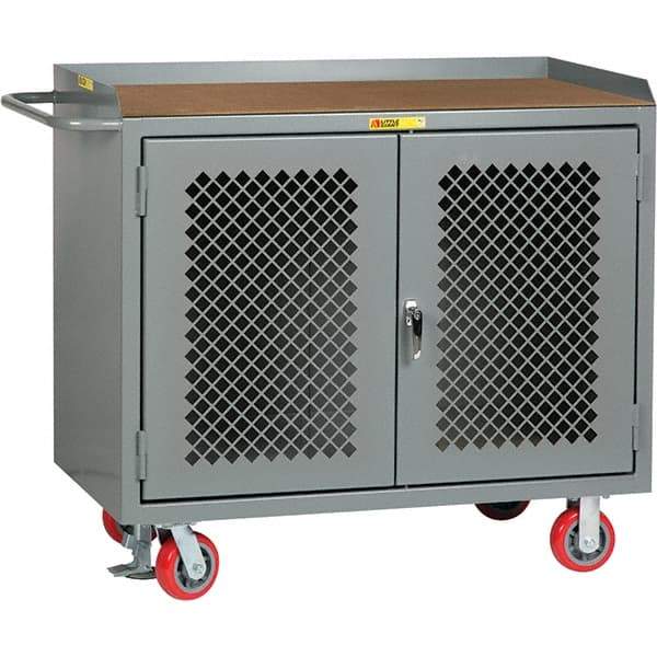 Little Giant - 3,600 Lb Capacity Mobile Cabinet - 48" Wide x 64" High - Eagle Tool & Supply