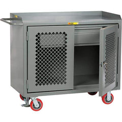 Little Giant - 3,600 Lb Capacity, 1 Drawer Mobile Cabinet - 48" Wide x 43" High - Eagle Tool & Supply