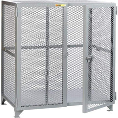 Little Giant - 1 Shelf Storage Cabinet - Steel, 49" Wide x 33" Deep x 52" High - Eagle Tool & Supply