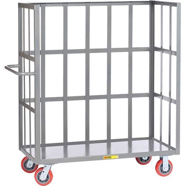 Little Giant - 3,600 Lb Capacity, 3-Sided Truck - 48" Long x 30" Wide x 57" High - Eagle Tool & Supply