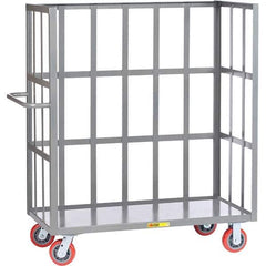 Little Giant - 3,600 Lb Capacity, 3-Sided Truck - 48" Long x 30" Wide x 57" High - Eagle Tool & Supply