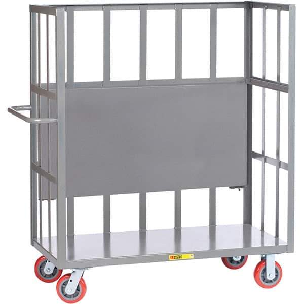 Little Giant - 3,600 Lb Capacity, 1 Shelf, Shelf Truck - 60" Long x 24" Wide x 57" High - Eagle Tool & Supply