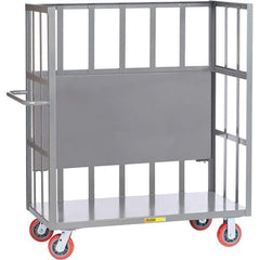 Little Giant - 3,600 Lb Capacity, 1 Shelf, Shelf Truck - 60" Long x 24" Wide x 57" High - Eagle Tool & Supply