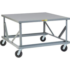 Little Giant - 3,600 Lb Capacity Steel Adjustable Pallet Stand - 30" High - Eagle Tool & Supply