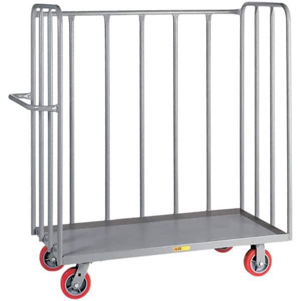 Little Giant - 3,600 Lb Capacity, 3-Sided Truck - 60" Long x 24" Wide x 57" High - Eagle Tool & Supply