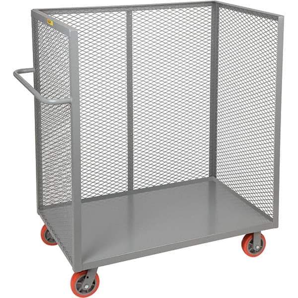 Little Giant - 3,600 Lb Capacity, 3-Sided Truck - 60" Long x 24" Wide x 57" High - Eagle Tool & Supply
