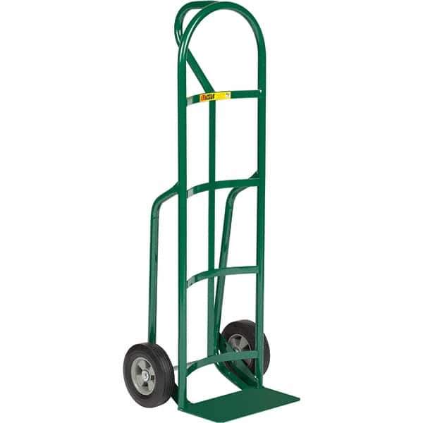 Little Giant - 800 Lb Capacity 49" OAH Hand Truck - Loop Handle, Steel, Rubber Wheels - Eagle Tool & Supply