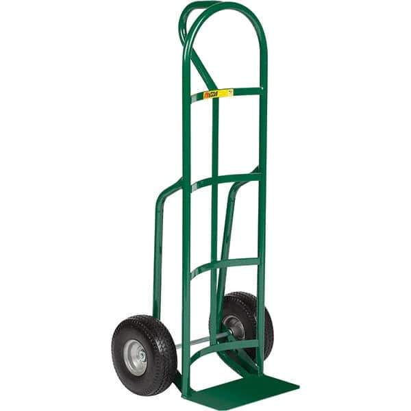 Little Giant - 800 Lb Capacity 49" OAH Hand Truck - Loop Handle, Steel, Flat-Free Microcellular Foam Wheels - Eagle Tool & Supply