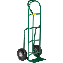 Little Giant - 800 Lb Capacity 49" OAH Hand Truck - Loop Handle, Steel, Flat-Free Microcellular Foam Wheels - Eagle Tool & Supply