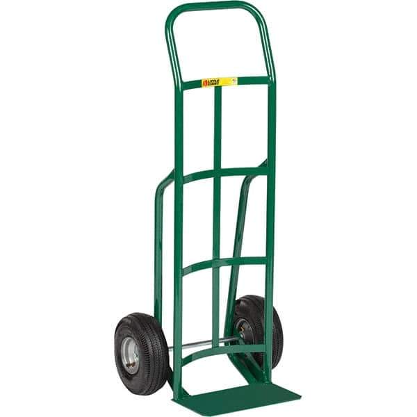 Little Giant - 800 Lb Capacity 47" OAH Hand Truck - Continuous Handle, Steel, Pneumatic Wheels - Eagle Tool & Supply