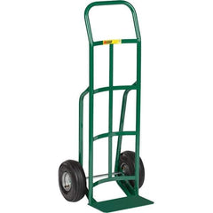 Little Giant - 800 Lb Capacity 47" OAH Hand Truck - Continuous Handle, Steel, Pneumatic Wheels - Eagle Tool & Supply