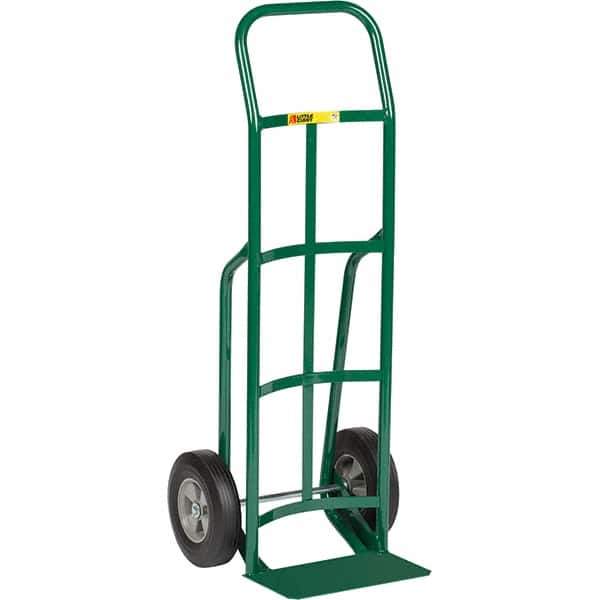 Little Giant - 800 Lb Capacity 47" OAH Hand Truck - Continuous Handle, Steel, Rubber Wheels - Eagle Tool & Supply