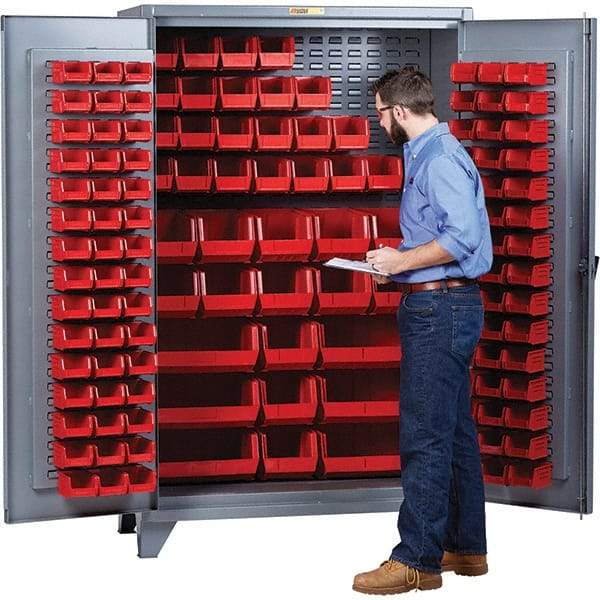 Little Giant - Storage Cabinet - Steel, 60" Wide x 32" Deep x 78" High - Eagle Tool & Supply