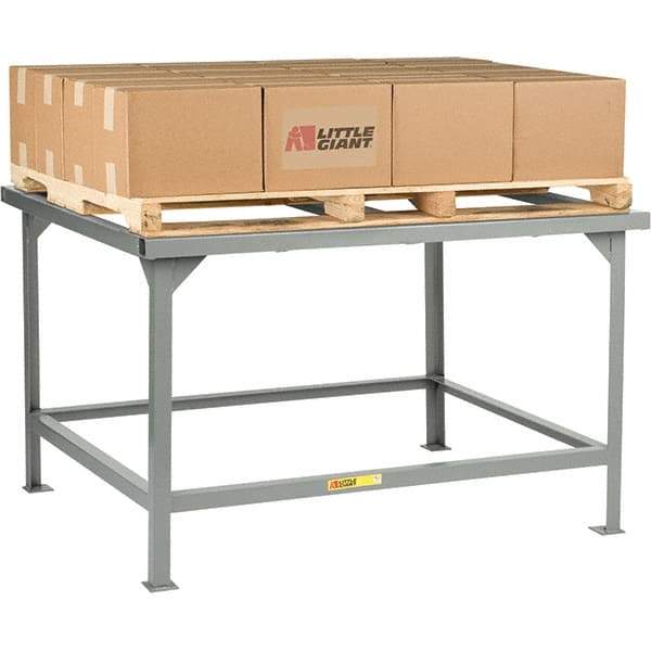 Little Giant - 48 Wide x 48" Deep x 30" High, Steel Workbench - Fixed Legs - Eagle Tool & Supply