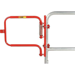 Little Giant - Steel Rail Safety Gate - Fits 22-1/2 to 36" Clear Opening, 3" Wide, - Eagle Tool & Supply
