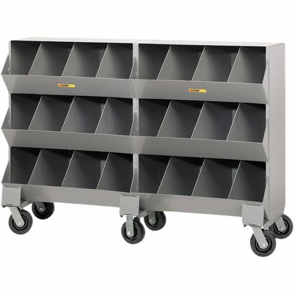 Little Giant - Bin Shelving Type: Bin Storage Cabinet Overall Height (Inch): 45-1/2 - Eagle Tool & Supply