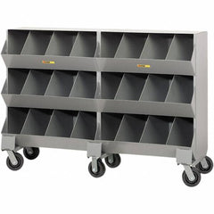 Little Giant - Bin Shelving Type: Bin Storage Cabinet Overall Height (Inch): 45-1/2 - Eagle Tool & Supply