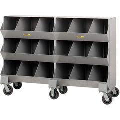 Little Giant - Bin Shelving Type: Bin Storage Cabinet Overall Height (Inch): 45-1/2 - Eagle Tool & Supply