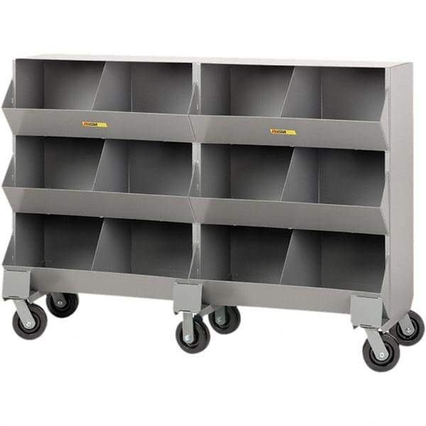 Little Giant - Bin Shelving Type: Bin Storage Cabinet Overall Height (Inch): 45-1/2 - Eagle Tool & Supply