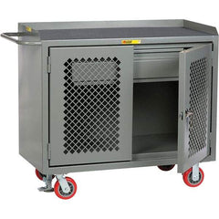 Little Giant - 3,600 Lb Capacity, 1 Drawer Mobile Cabinet - 48" Wide x 43" High - Eagle Tool & Supply