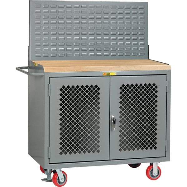 Little Giant - 3,600 Lb Capacity Mobile Cabinet - 48" Wide x 64" High - Eagle Tool & Supply