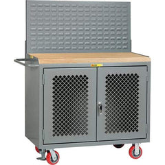 Little Giant - 3,600 Lb Capacity Mobile Cabinet - 48" Wide x 64" High - Eagle Tool & Supply