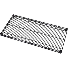 Quantum Storage - 1 Shelf Wire Shelving Unit - 12" Wide x 48" Deep x 1" High, - Eagle Tool & Supply