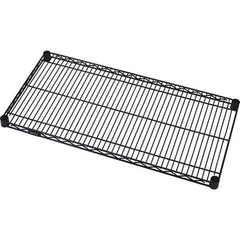 Quantum Storage - 1 Shelf Wire Shelving Unit - 12" Wide x 36" Deep x 1" High, - Eagle Tool & Supply