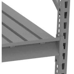Tennsco - 48" Wide, Open Shelving Accessory/Component - 24" Deep, Use with Tennsco Bulk Storage Rack - Eagle Tool & Supply