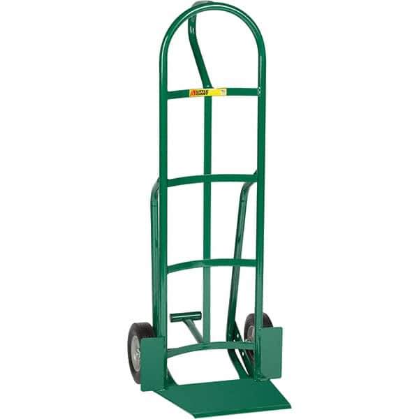 Little Giant - 800 Lb Capacity 49" OAH Hand Truck - Loop Handle, Steel, Rubber Wheels - Eagle Tool & Supply