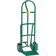 Little Giant - 800 Lb Capacity 49" OAH Hand Truck - Loop Handle, Steel, Rubber Wheels - Eagle Tool & Supply